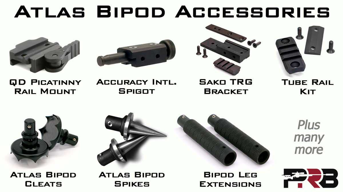 Rifle Bipod Accessories Atlas Bipod Accessories