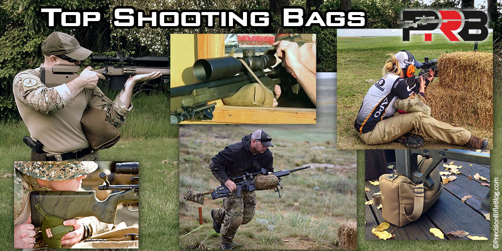 Large Shooting Sand Bag Set Rifle Training Bench Bag Pouch Hunt Gun Training 