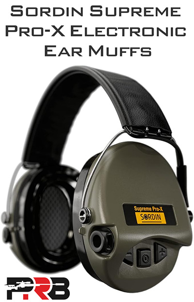 Sordin Supreme Pro-X Electronic Earmuffs Review