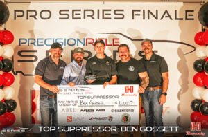 PRO FINALE SEASON TOP SUPPRESSOR Ben Gossett