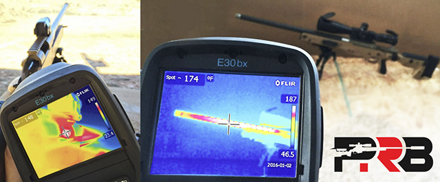 Thermal Camera in PRB Barrel Test