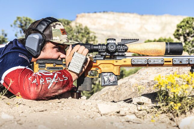 Gage Caples at World Championship Rifle Match